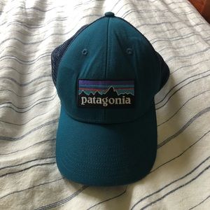 Dark Teal Patagonia Cap
